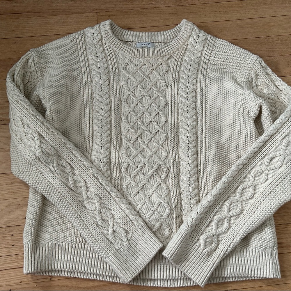 J. Crew Women’s Cable Knit Sweater